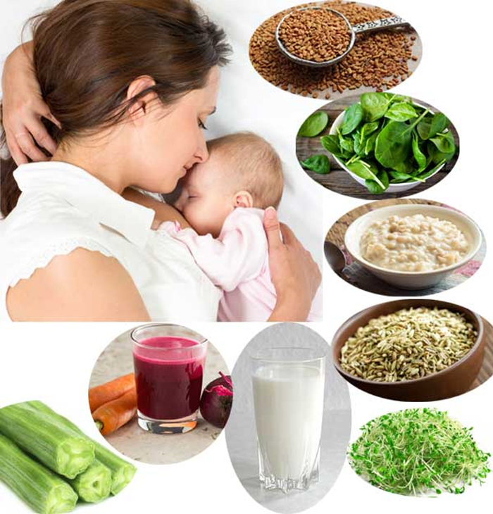 Thực phẩm cải thiện sữa mẹ